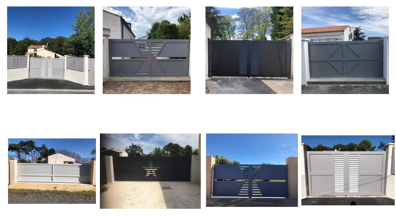 Portails Pleins - Réalisation 10